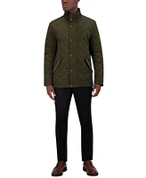 Cole Haan Men's Diamond-Quilted Corduroy Jacket