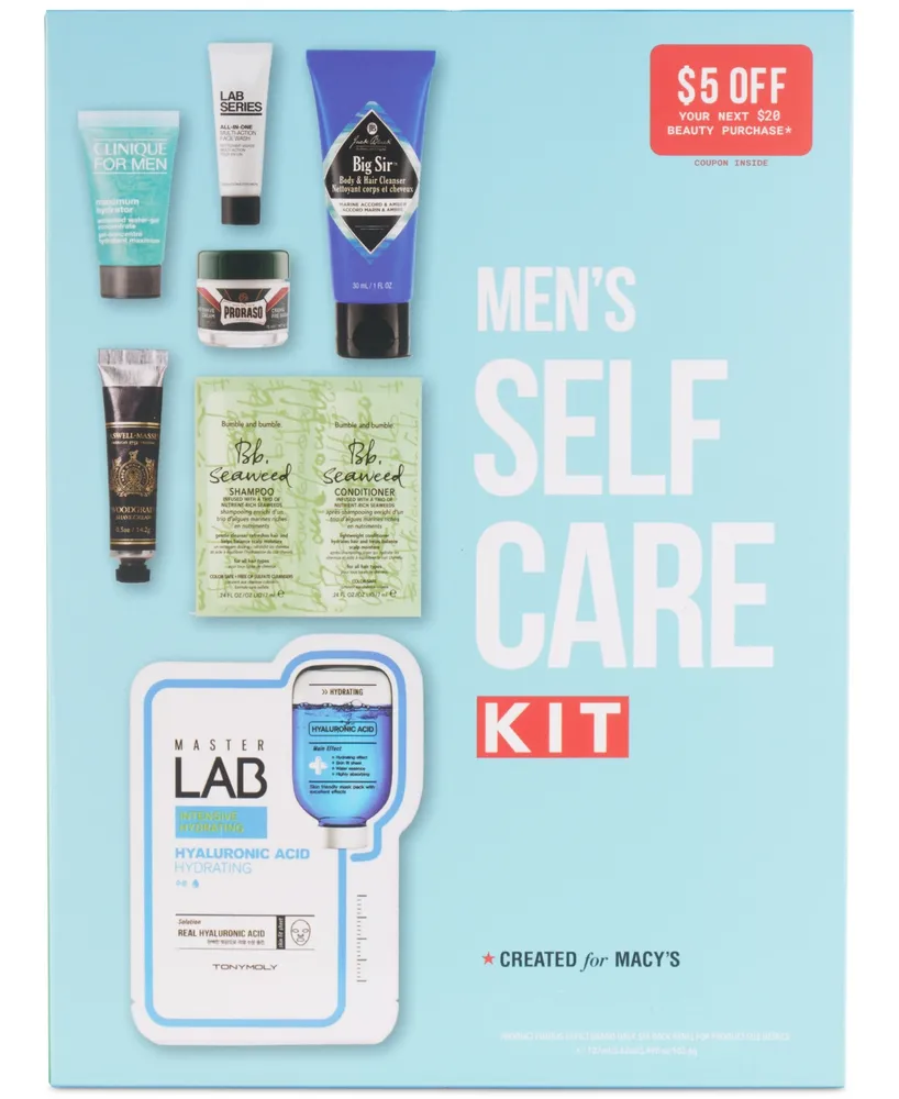 7-Pc. Men's Self Care Set, Created for Macy's