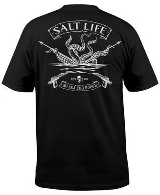 Salt Life Men's Octo Spears Short-Sleeve Graphic T-Shirt