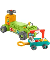 Laugh Learn 4-in-1 Farm to Market Tractor Ride-on Learning Toy