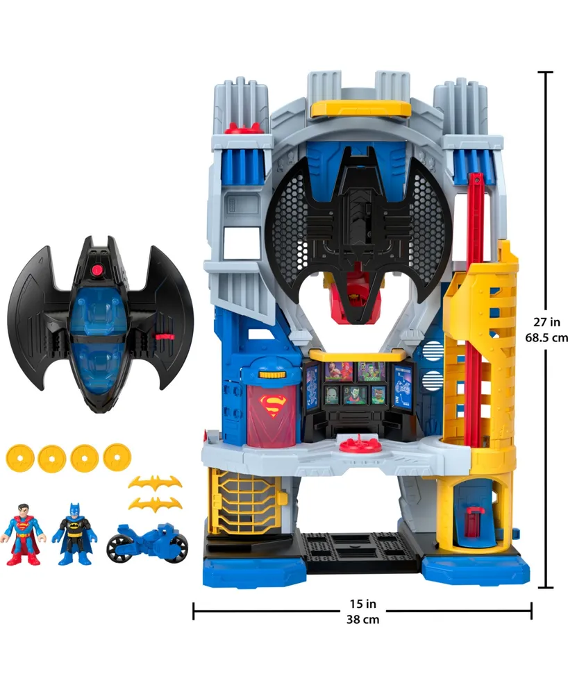 Imaginext Dc Super Friends Ultimate Headquarters Playset with Batman Figure - Multi