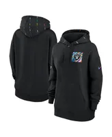 Women's Nike Black Las Vegas Raiders 2023 Nfl Crucial Catch Club Pullover Hoodie