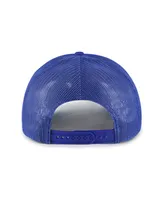 Men's '47 Brand Royal Toronto Blue Jays Backhaul Foam Trucker Snapback Hat