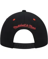 Men's Mitchell & Ness Black San Jose Clash Lofi Pro Snapback Hat