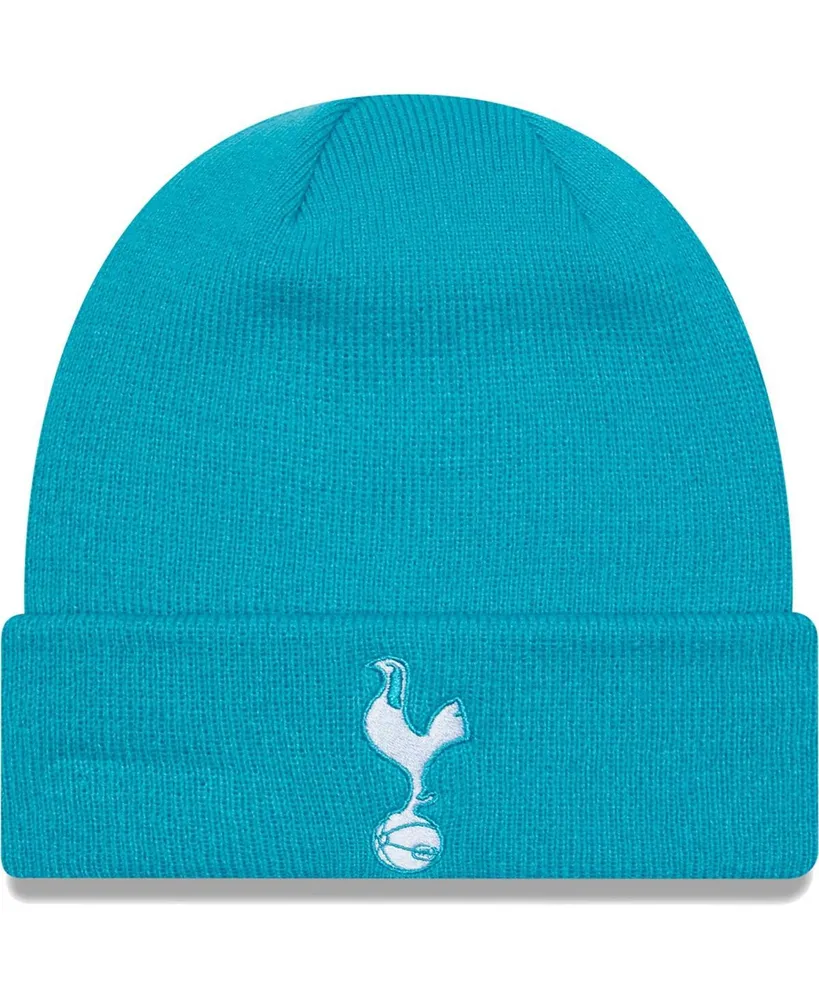 Men's New Era Turquoise Tottenham Hotspur Seasonal Cuffed Knit Hat