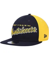 Men's New Era Navy West Virginia Mountaineers Outright 9FIFTY Snapback Hat