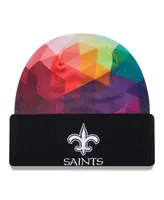 Men's New Era Black New Orleans Saints 2023 Nfl Crucial Catch Cuffed Knit Hat