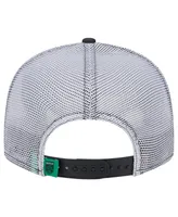 Men's New Era Black, White Austin Fc Outdoor Trucker 9FIFTY Snapback Hat