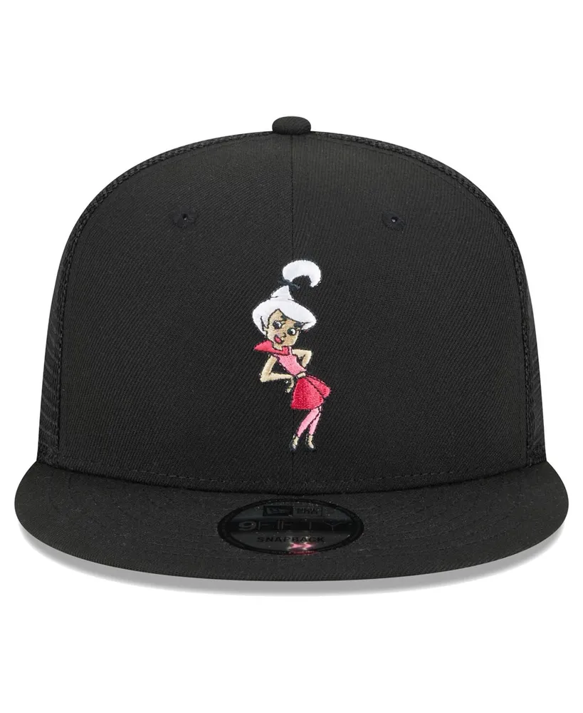 Men's New Era Black The Jetsons Judy Jetson Trucker 9FIFTY Snapback Hat