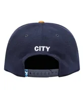 Men's Navy Manchester City Lafayette Snapback Hat