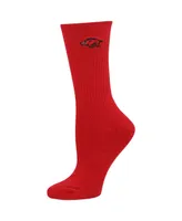 Women's ZooZatz Cardinal, White Arkansas Razorbacks 2-Pack Quarter-Length Socks