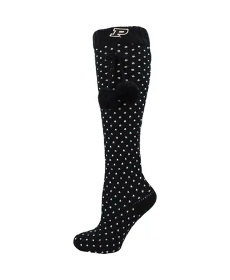 Women's ZooZatz Black Purdue Boilermakers Knee High Socks