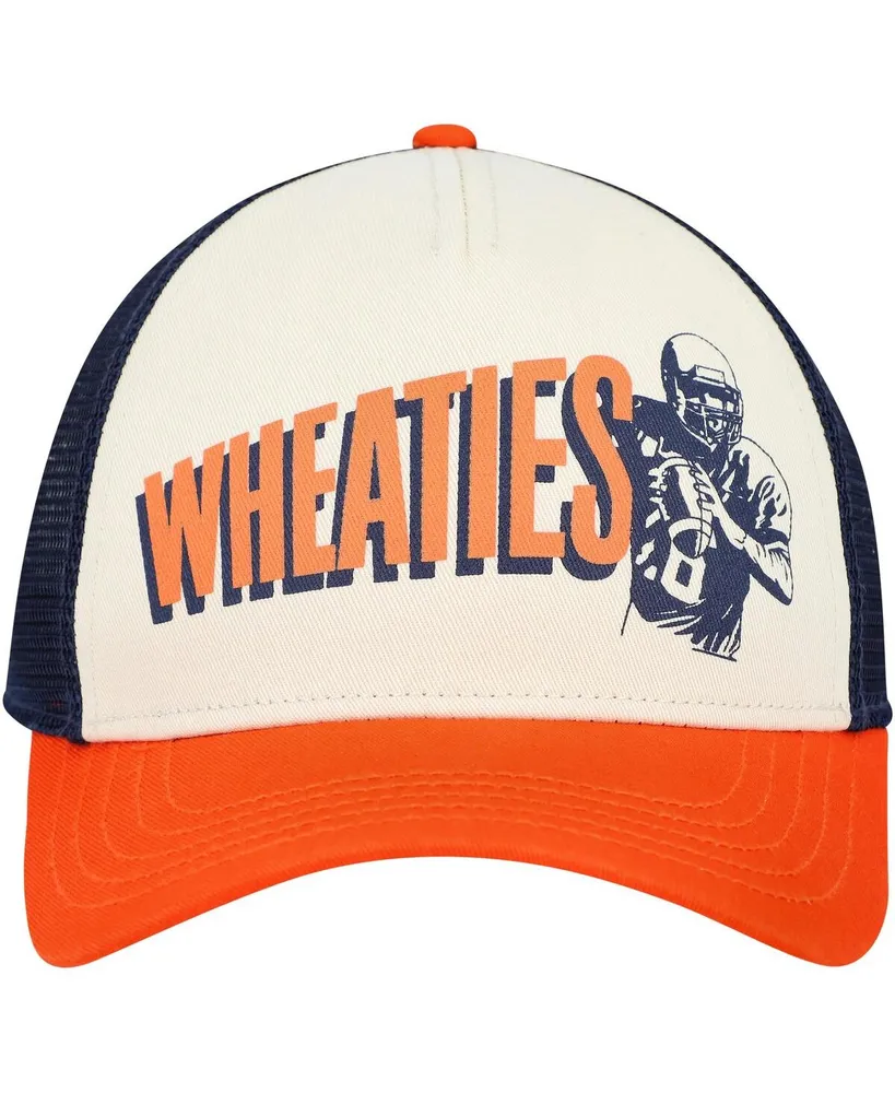 Men's American Needle Navy, Cream Wheaties Sinclair Snapback Hat