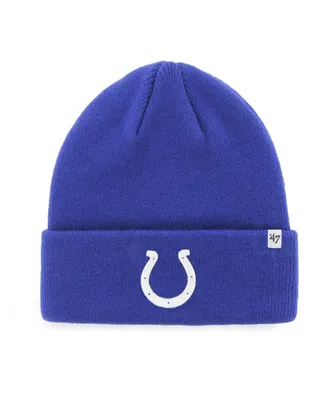 Youth Boys and Girls '47 Brand Royal Indianapolis Colts Basic Cuffed Knit Hat