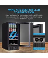 Newair 15 Inch Wine and Beverage Refrigerator