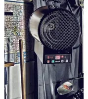 Newair 2-in-1 Freestanding or Ceiling/Wall Mounted 240v Electric Garage Heater, 500 sq. ft. with Remote Control, Perfect for Garages, Workshops and Mo