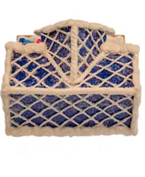 Kurt Adler 4" Claydough Hanukkah Led House Table Piece