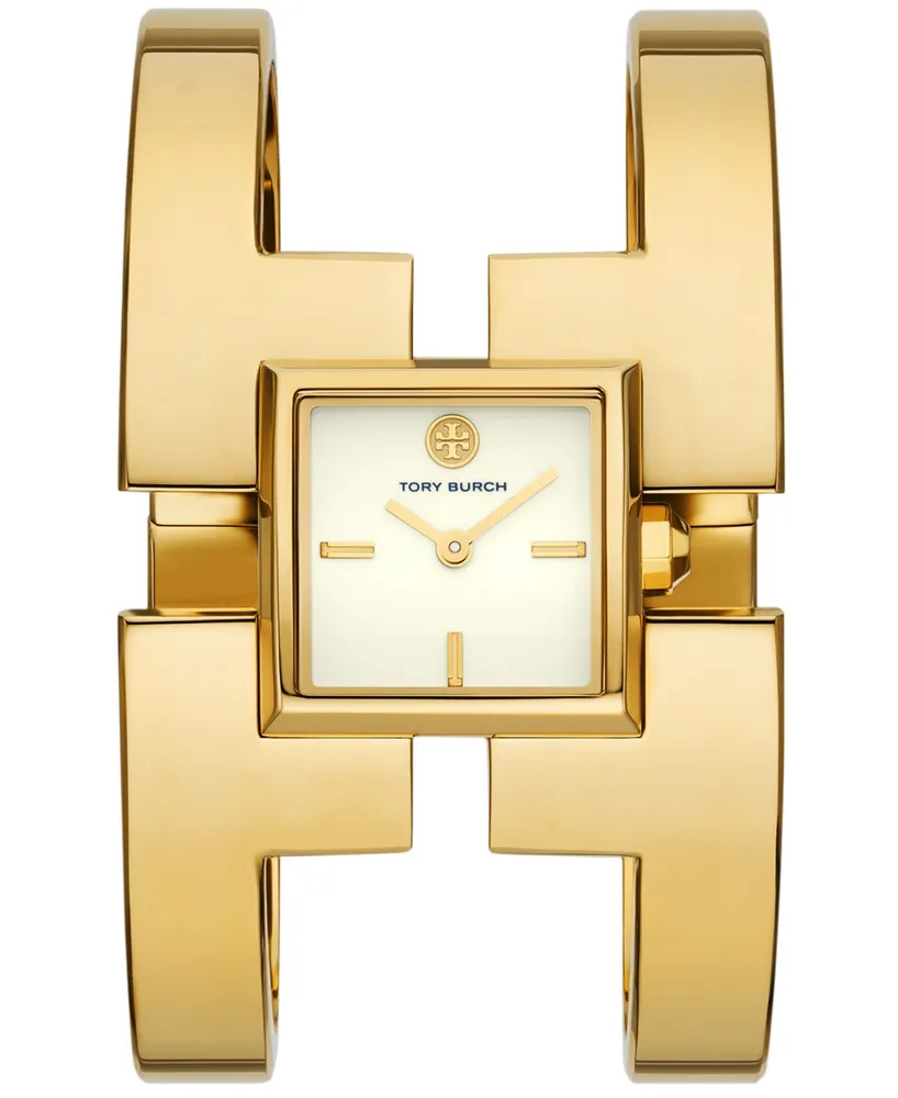 Tory Burch Women's Eleanor Gold-Tone Stainless Steel Bracelet Watch 34mm - Gold