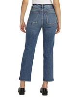 Silver Jeans Co. Women's Highly Desirable High Rise Straight Leg