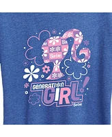 Hybrid Apparel Trendy Plus Barbie Generation Girl Graphic T-shirt