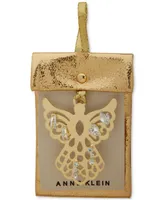 Anne Klein Gold-Tone Angel Ornament & Silver-Tone 3-Pc. Earrings Set
