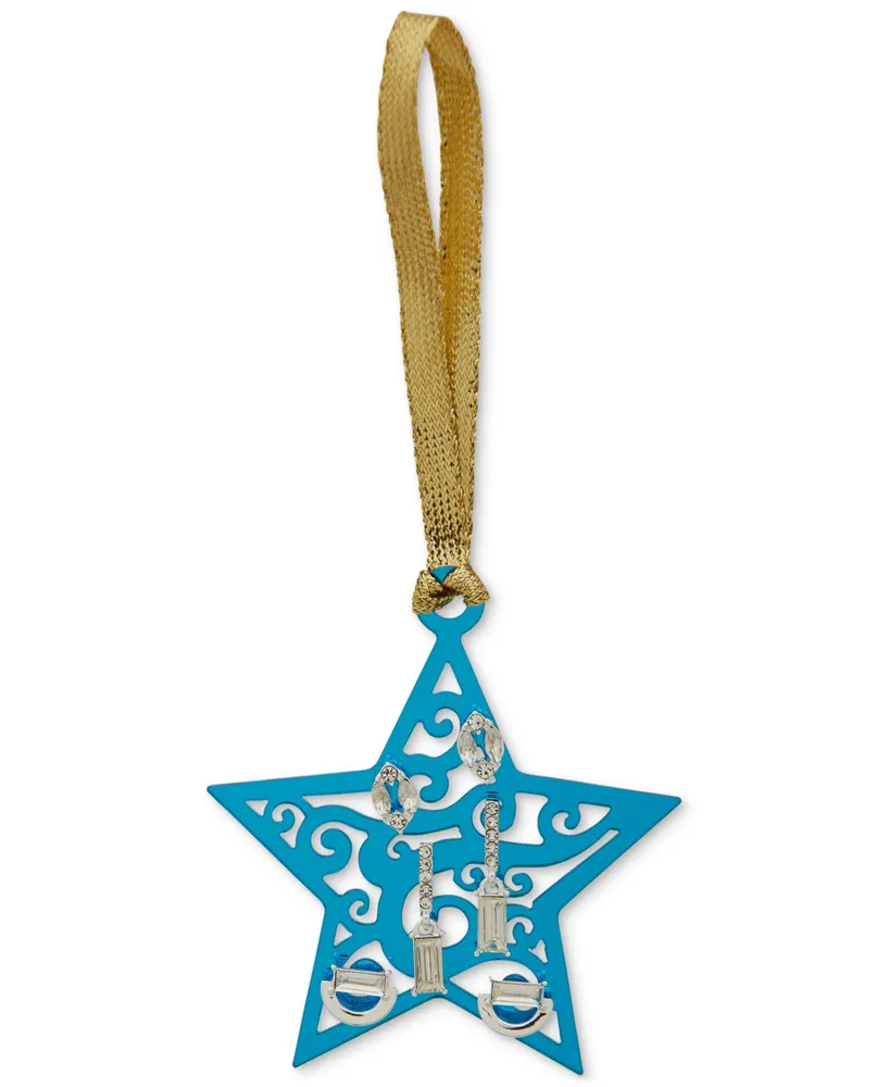 Anne Klein Star Ornament & Silver-Tone 3-Pc. Earrings Set