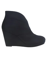 Impo Women's Thorson Memory Foam Platform Wedge Booties