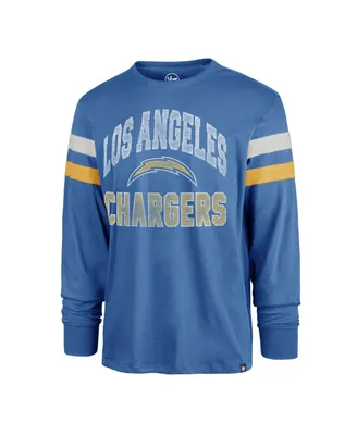 Men's '47 Brand Powder Blue Los Angeles Chargers Irving Long Sleeve T-shirt