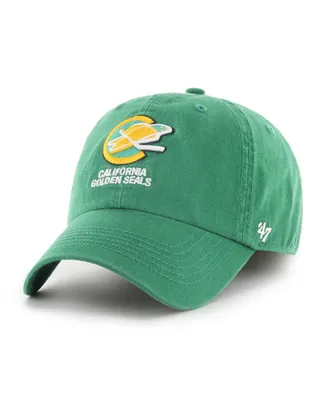 Men's '47 Brand Kelly Green California Golden Seals Vintage-Like Classic Franchise Flex Hat