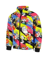 Men's Freeze Max Pink Rugrats Raglan Full-Zip Puffer Jacket