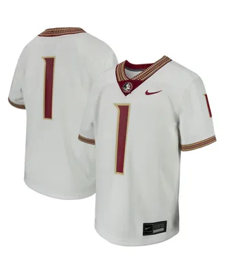 Nike Men's Florida State Seminoles 2023 #1 Football Game Jersey - Whit –  Garnet & Gold