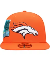 Men's New Era Orange Denver Broncos Stateview 59FIFTY Fitted Hat