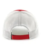 Men's '47 Brand Red St. Louis Cardinals Disburse Mvp Trucker Adjustable Hat