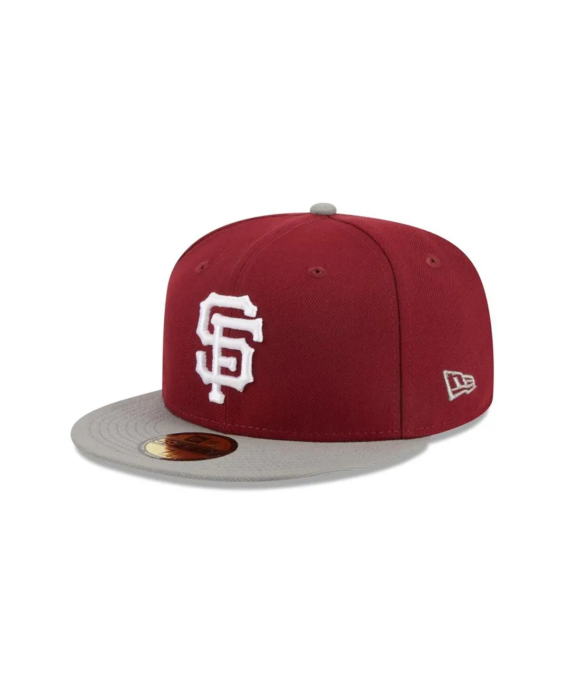 Men's New Era Pink San Francisco Giants Two-Tone Color Pack 59FIFTY Fitted  Hat
