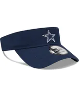 Men's Navy Dallas Cowboys Main Adjustable Visor