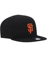 Infant Boys and Girls New Era Black San Francisco Giants My First 9FIFTY Adjustable Hat