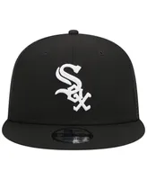 Men's New Era Black Chicago White Sox Trucker 9FIFTY Snapback Hat