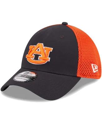 Men's New Era Navy Auburn Tigers Evergreen Neo 39THIRTY Flex Hat