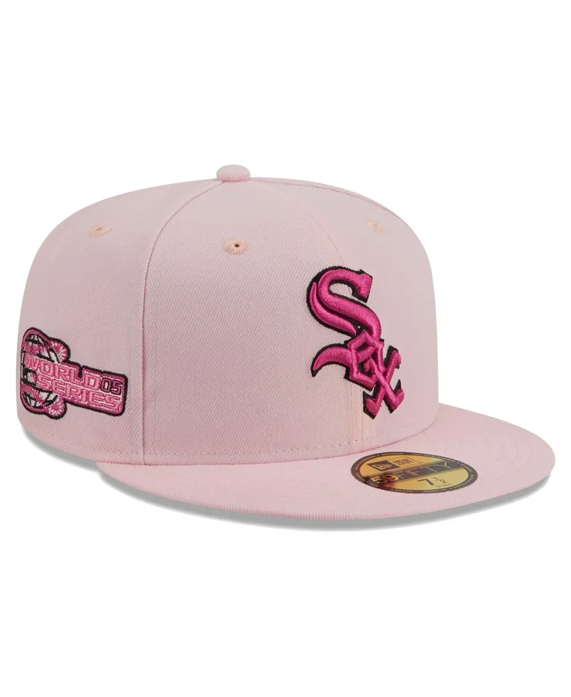 Men's New Era Pink Boston Red Sox 2018 MLB World Series 59FIFTY Fitted Hat