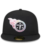 Men's New Era Black Tennessee Titans 2023 Nfl Crucial Catch 59FIFTY Fitted Hat