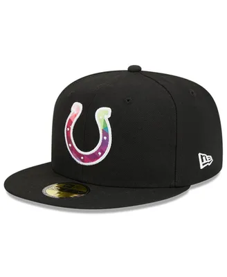 Men's New Era Black Indianapolis Colts 2023 Nfl Crucial Catch 59FIFTY Fitted Hat