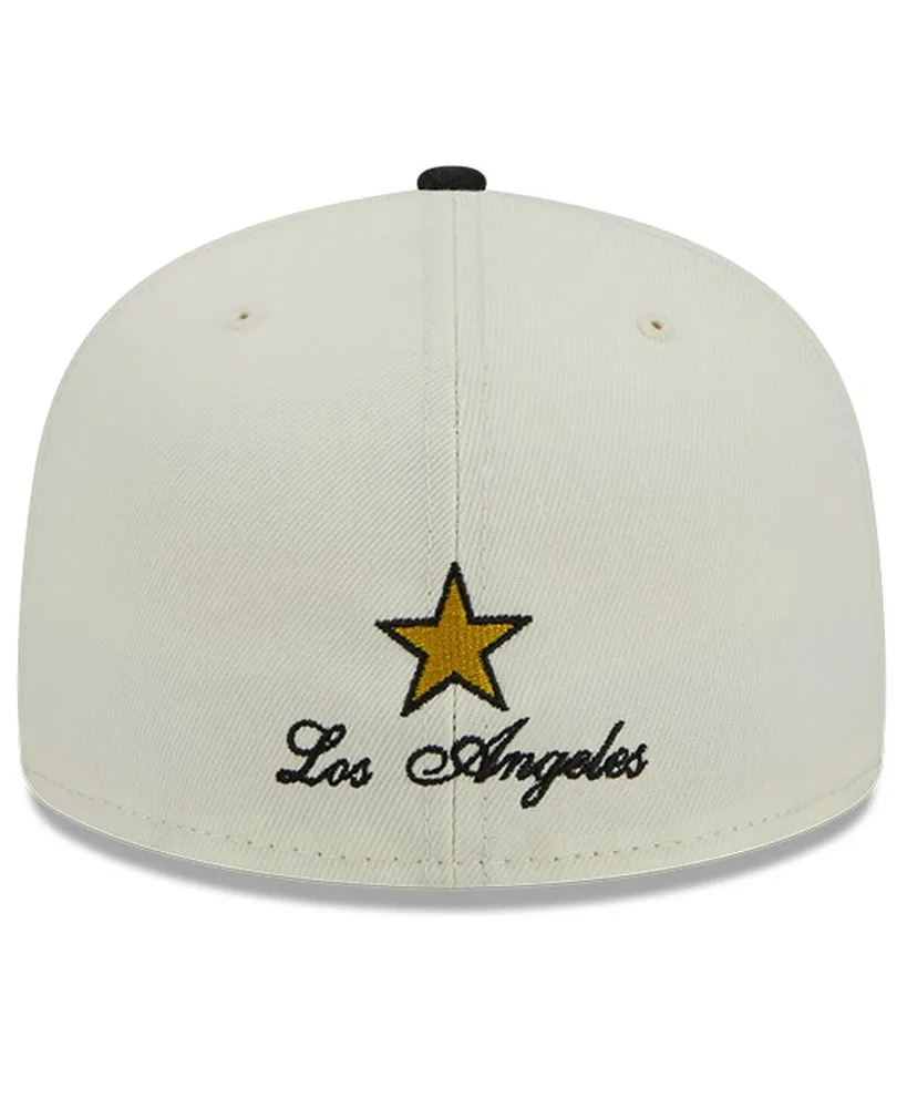 Men's New Era White Los Angeles Dodgers City Icon 59FIFTY Fitted Hat