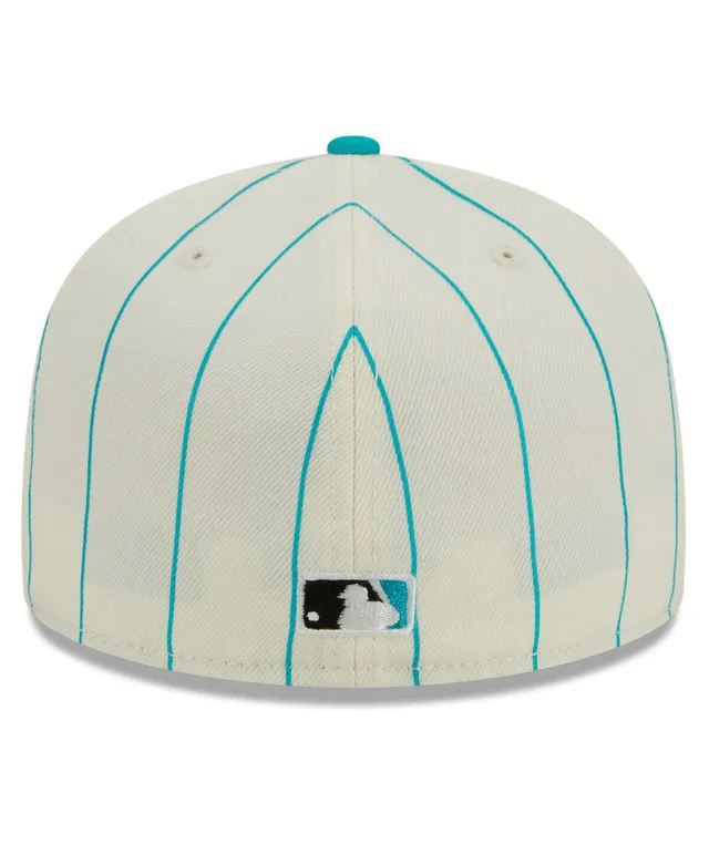 Seattle Mariners New Era Authentic Collection On-Field 59FIFTY Fitted Hat - Navy/Aqua 7 5/8