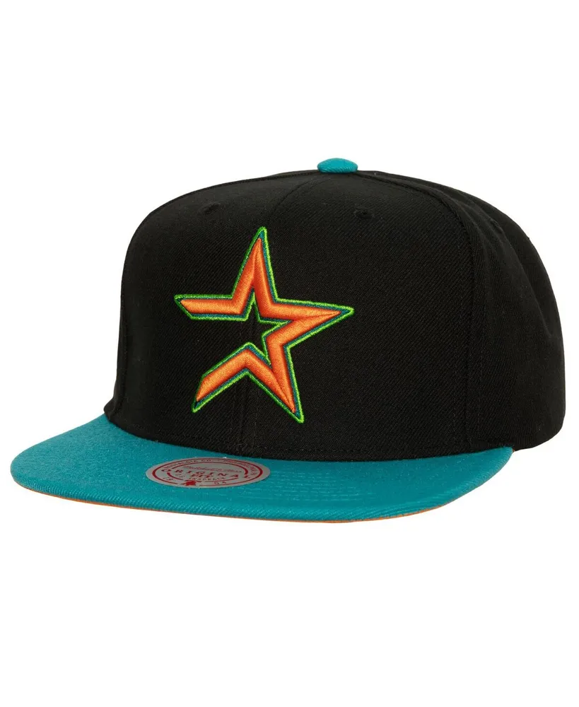 Mitchell & Ness Men's White Houston Astros Cooperstown Collection Pro Crown  Snapback Hat