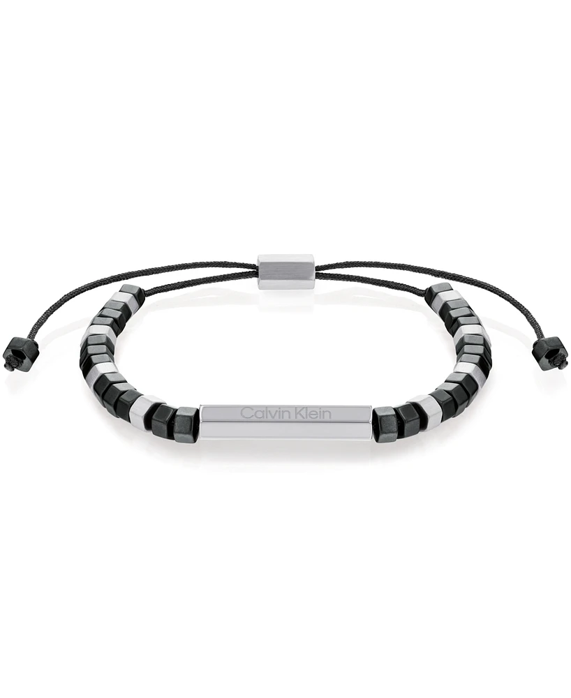 Calvin Klein Men's Stainless Steel Hematite Bracelet