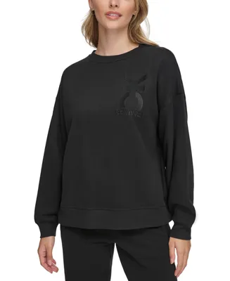 Calvin Klein Performance Women's Oversized Logo Crewneck Sweatshirt