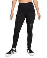 Nike Women's Sportswear Premium Essentials High-Waisted Shine Leggings