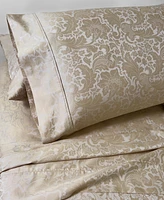 Closeout! Art of the Weave Jacobean Floral 1000 Thread Count Cotton Sateen Blend 4-Pc. Sheet Set