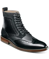 Stacy Adams Men's Finnegan Wingtip Lace-Up Boot