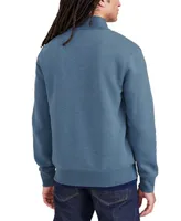 Dockers Men's Regular-Fit Fleece Quarter-Zip Sweater